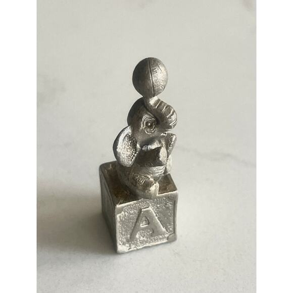 Spoontiques, Circus Elephant, Pewter, Statue, PP336, Miniature, ~ 250110-WH 05 - Picture 2 of 5